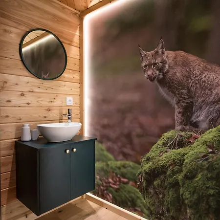 Luxury tent Glamp Mala Laka Jacuzzi & Sauna