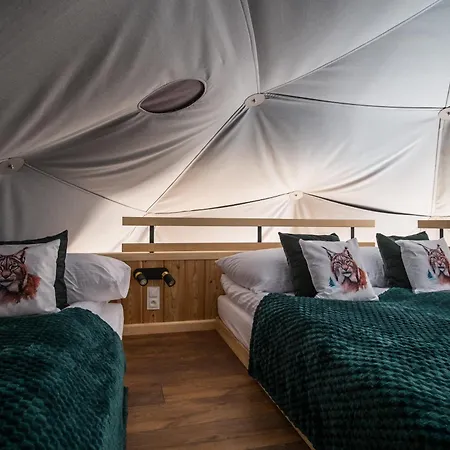 Luxury tent Glamp Mala Laka Jacuzzi & Sauna
