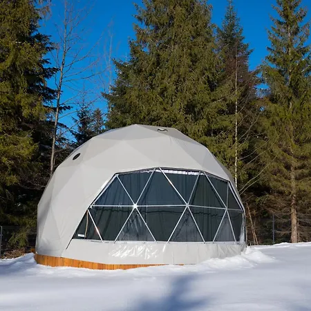 Glamp Mala Laka Jacuzzi & Sauna Luxury tent *