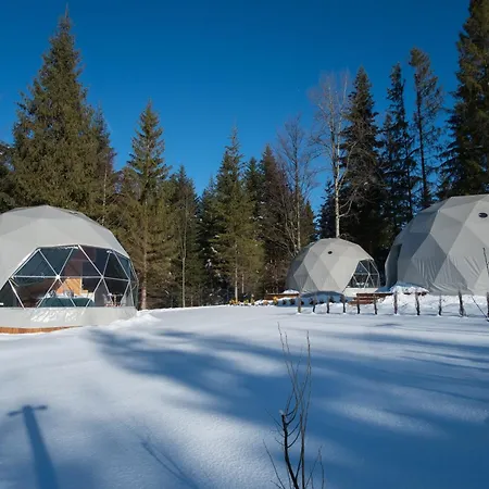 Luxury tent Glamp Mala Laka Jacuzzi & Sauna Zakopane